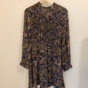 Floral Navy Dress
